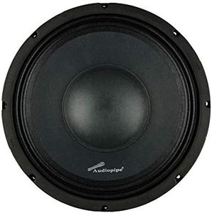 Audiopipe APSP-1250 12 Inch 800 Watt MAX, 400 Watts RMS, and 8 Ohm Dynamic Mid Range Car Audio Loudspeaker with 2.5 Inch Kapton Voice Coil