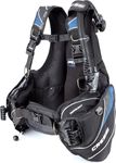 Cressi Travelight Jacket-Style BCDs, Black/Blue, L
