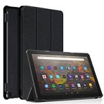 ODQQDO Tablet Cases Suitable for All-new Amazon Fire HD 10 ＆ Fire HD 10 Plus (Only Compatible with 13 Generation/2023 Release) with Auto Sleep Wake Function,Unsuitable for Huawei and Samsung(Black)