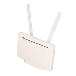 4G LTE Router with SIM Card Slot, 300Mbps WiFi Hotspot Routers Support 4G Card or Network Cable Wireless Internet Router for Towns, Hospitals, Factories(UK)