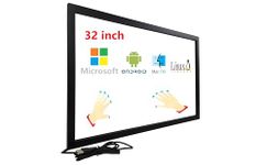 Deyowo 32 Inch Infrared Touch Screen Frame , IR Touch Screen Overlay, Touch Screen Panel, Free Driver for Interactive Whiteboard, Touch LCD Monitor TV