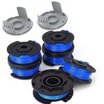 TURMIN Strimmer Spool Compatible with Ryobi One+AC14RL3A, 8 Pack Autofeed Strimmer Line Replacement for Ryobi 18V 24V 40V,0.065" 11ft