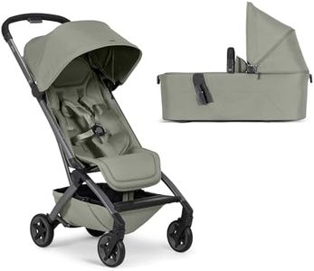Joolz Aer2 Lightweight Travel Stroller + Cot Bundle – Newborn to Toddler, Ultra-Compact One-Hand Fold, Airplane Friendly, Lie-Flat Comfort - Sage Green