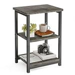 Fixwal Side Table 3-Tier Small End 