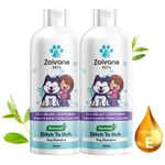 ZOIVANE Dog Shampoo | Ditch To Itch & Dog Anti Dandruff Shampoo - 400 Milliliter| Dog Shampoo For Labrador, Shih Tzu, Golden Retriever, German Shepherd, Dogs Shampoo, Pet Shampoo For Dogs- Pack Of 1