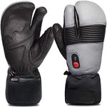 SAVIOR HEAT Heated Ski Mittens Glov