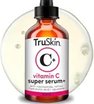 TruSkin Super Vitamin C Face Serum with Niacinamide, Retinol, Hyaluronic & Salicylic Acid (BHA) - All-in-One Anti Aging Facial Serum for Brightening, Firming, Dark Spots, Discoloration - 2 fl oz