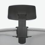 New Headrest for Herman Miller Aeron Remastered, Headrest Attachment for Chair, Compatible with Atlas Headrest Including Size A, Size B, Size C by Fortaleza in Iron Gray