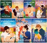 The Bergman Brothers Series 7 Books Set - Only When It's Us, Always Only You, Ever After Always, With You Forever, Everything for You, If Only You, Only and Forever