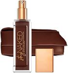 Urban Decay Stay Naked Weightless Liquid Foundation (90WR - Ultra Deep Warm - Rich Undertone), Waterproof Face Makeup, Buildable Medium Coverage with No Caking, Real-Skin Matte Finish - 1 fl oz