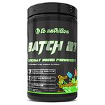 Batch 27 Pre Workout Powder - Nitric Oxide Booster & Nootropic Preworkout for Men and Women w/Citrulline, Beta Alanine, More | Instant Strength, Energy, and Focus, Keto Friendly, 20sv Sour Gummy Bear