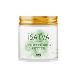 ISATVA ORGANICS Ultimate Body Butter For Deep And Intense Moisturization With Shea Butter, Vitamin B5 And Trehalose - 100G