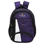 Good Friend Boy's Canvas Purple Casual Backpack