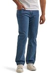 Wrangler Authentics Men's Relaxed Fit Jean, Dark Stonewash Flex, 38W X 30L