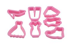 Finedecor™ COOKIE CUTTER SET (SHOES & DRESSES) - FD2497