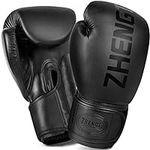 ZTTY Boxing Gloves PU Leather Muay 