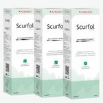 ATRIMED Anti-Dandruff Scurfol Shampoo: Ayurvedic Formula By Plant Scientists | Non-Sticky & Easily Washable | 300Ml | Pack Of 3 | Controls Dandruff | Ayurvedic Shampoo