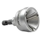 Conquer Tools Deburring External Chamfer Tool, Deburring Drill Bit, Remove Burr Tools Quick Release Shank Fits for 1/8"-3/4"(3mm-19mm)