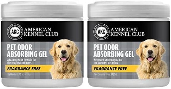 SMELLS BEGONE Pet Odor Absorber Gel - Air Freshener & Odor Eliminator - Formulated for The Toughest Pet Odors - Fragrance Free - 15 Ounce - 2 Pack