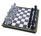 Lexibook, Harry Potter, Chess Set, Magnetic and Foldable Chess Board, 32 pieces, Family Game, CGM300HP