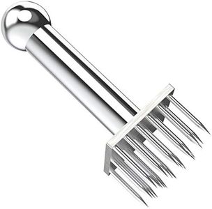 Lynkaye Professional Meat Tenderizer with 28 Stainless Steel Sharp Needle Blade Mallet Heavy Duty Cooking Tool for Tenderizing Beef Turkey Chicken Steak Veal Pork Fish Christmas Cooking Set