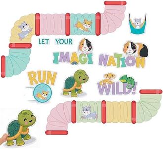 Fun Express Classroom Pets Wall Statement Piece - 20 Pc
