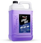 Wavex Car Wax Spray 5L | Car Polish Spray and Wipe Formula for Long Lasting Miraculous Shine | Infused with Rich Blueberry fragrance