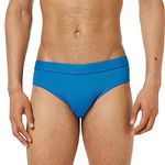 Calvin Klein Men Swim Briefs Short, Blue (Unity Blue), XL