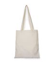 38cm x 42cm (14.9 Inches x 16.5 Inches) Reusable Natural Cotton Canvas Tote Bags [10 in a Pack]; Reinforced Fabric Perfect To Carry Groceries, Books, Embroidery Or Custom Tie Dye Craft Projects