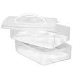 Snapware Snap 'N Stack Food Egg 2 Layer,