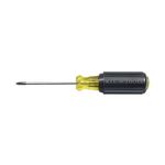 Klein Tools 603-3 #1 Phillips Head Screwdriver with 3-Inch Round Shank and Cushion Grip Handle, Small