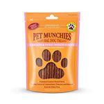 Pet Munchies Chicken and Sweet Potato Dog Treats, Healthy Grain Free Dental Sticks with Natural Real Meat 90g