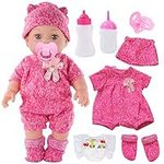 DONTNO 12 Inch Baby Doll with Cloth