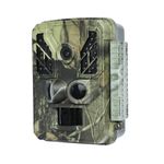 ROCKTECH Trail Camera - 4K Video, 32 MP Photo, Night Vision, Motion Detection, 2.4inch LCD, 0.2s Trigger Time, Waterproof for Wildlife Monitoring, Home Security, and Outdoor CCTV Trap Camera