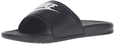 NIKE Benassi JDI Men's Sandals Black/White 343880-090 (10 D(M) US)