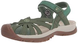 KEEN Women's Rose Sandal Dark Ivy/Butterfly, 5.5