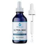 Ultra Lyte Ultra Mag Ionic Magnesium Supplement – 118ml Food Supplement – Concentrated 400mg Liquid Minerals – Reduce Tiredness & Fatigue – Supports Electrolyte Balance & Muscle Function