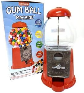 Tri d'Aix | Distributeur de chewing-gum en métal et verre | Distributeur Jusqu'à 500 Grammes Chewing Gum - Hauteur 23 cm | Machine à chewing-gum