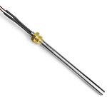 FIREHOFF Pellet Stove Ignition Resistor 280W 140/150mm Diameter 9.9mm Thread 3/8 with Terminals