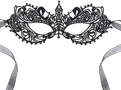 LOVINSHOW Luxury Masquerade Mask Womens Lace Eye Mask