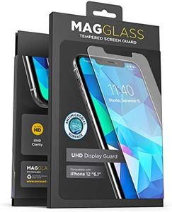 Magglass iPhone 12/iPhone 12 Pro Matte Screen Protector (Fingerprint Resistant) Bubble-Free Anti Glare Tempered Glass Anti-Microbial Display Guard (Case Compatible)