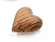 Olive Wood Hearts, Wooden Hearts, H