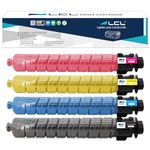 LCL Compatible Toner Cartridge 841853 841856 841855 841854 Aficio Mp C4503 MP C5503 MP C6003 (4K KCMY) Replacement for Ricoh Aficio MP C4503a sp C4503sp C5503a sp C5503sp C6003sp MP-C-4503 MP-C-5503