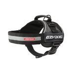 EZYDOG Convert Dog Harness | Magnetic Handle, Anti Pull Harness, Dog Harness for Small, Medium and Large Dogs, LED Light Mount, Reflective Strips, Contoured & Breathable Fabric (L, Charcoal)
