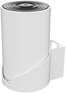 SONGCHEER Router Shelf Wall Mount for Tp Link Deco X68 XE75 XE75 Pro AXE5400 Deco Mesh WiFi 6E WiFi Router Holder Stand Bracket Shelf Cable Organizer with Screw Mounting Kit (White-1pack)