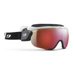 Julbo Sniper EVO M: Goggles With REACTIV Or Spectron Lens (White, REACTIV 0-4 High Contrast)