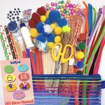 INDIKONB 16 in 1 Art and Craft Kit for Girls and Boys with for Kids DIY for All Ages from 8 - 16 Old ,Paper ,Multicolor