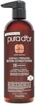 PURA D'OR Professional Grade Biotin Conditioner For Thinning Hair, Clinically Proven Anti-Thinning Hair Care, 2X Concentrated DHT Blocker Hair Thickening Products For Women & Men, 16oz