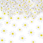 Keaziu 250PCS Daisy Confetti Flower Table Confetti Bridal Baby Shower Decorations Engagement Party Decorations