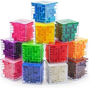 12 Pack Money Maze Puzzle Box for Cash Gift, Fun Ways to Give Money as A Gift, Great for Birthday, Valentine's